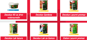 Gvožđar Inex Zorka Color Boje i lakovi za drvo